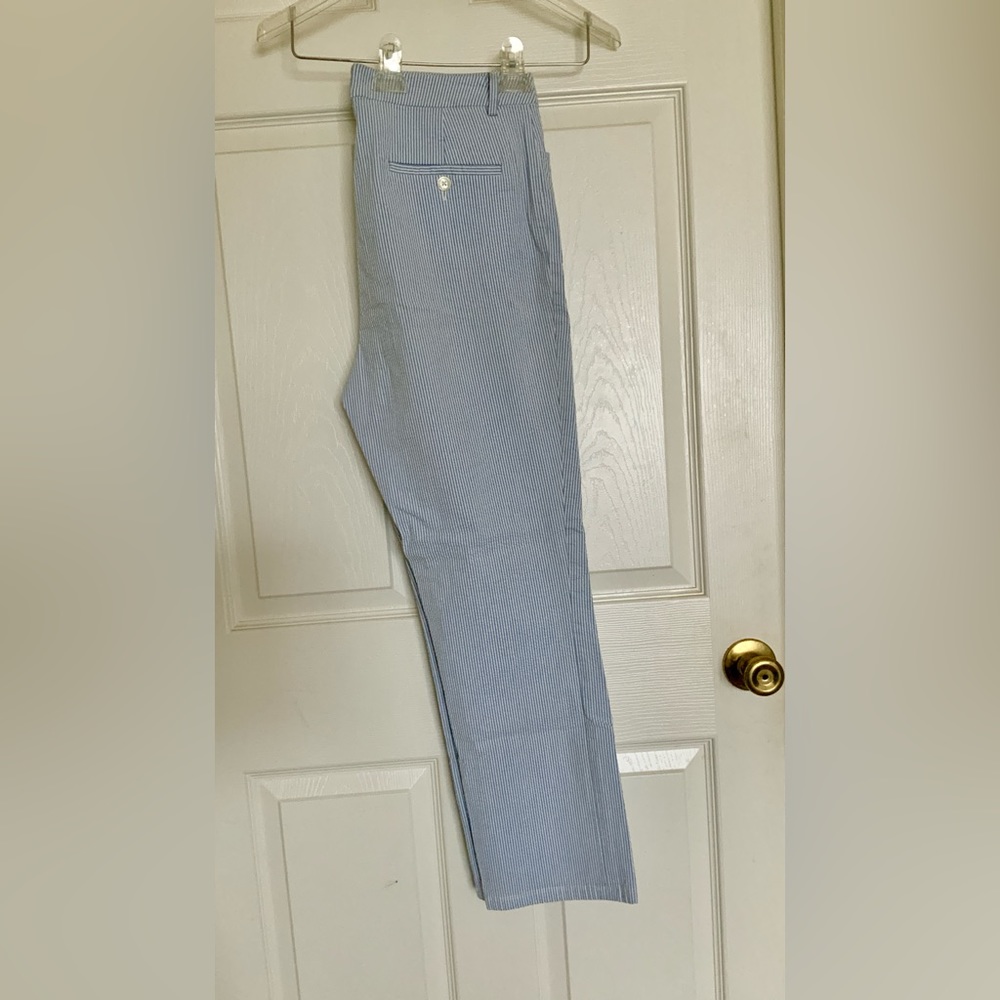 VINTAGE LAUREN PIN STRIPE PANTS. Stretch Blend.
